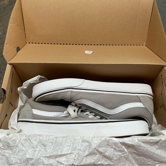 VANS Old Skool Shoe Unisex M 6.5 W 8 Color Drizzle/True White - Picture 9 of 9